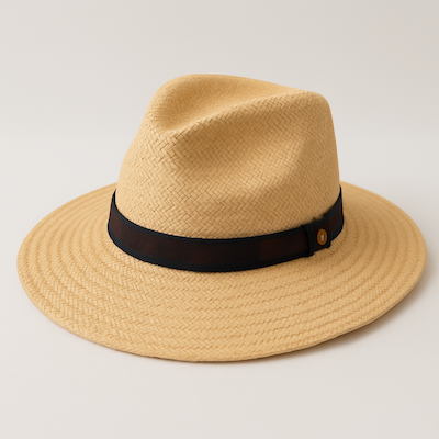 Panama-Style Fedora Hat (1)